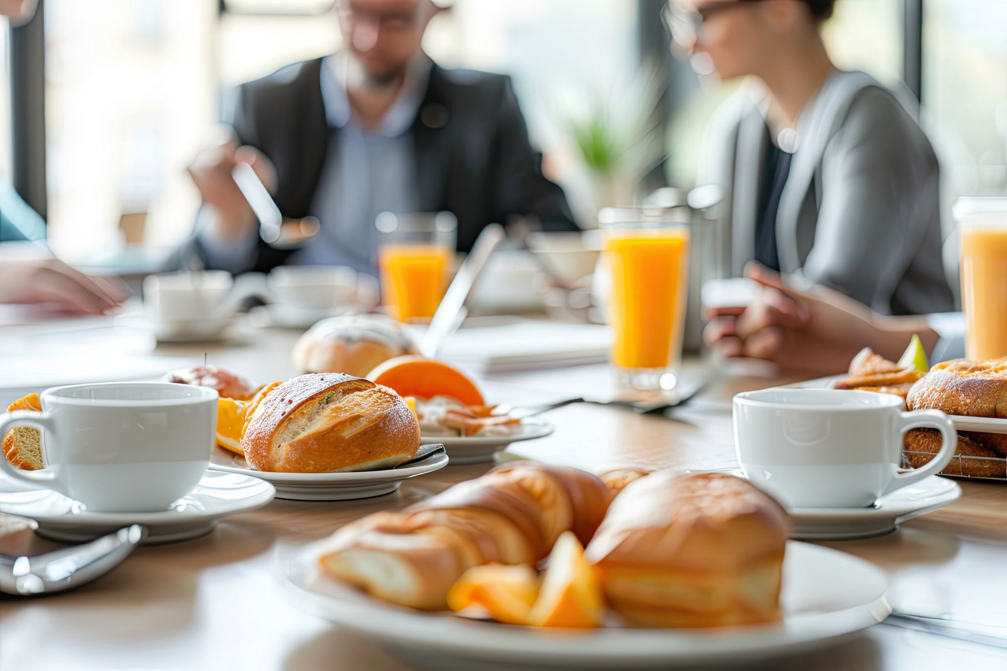 Breakfast buffet for corporate meetings