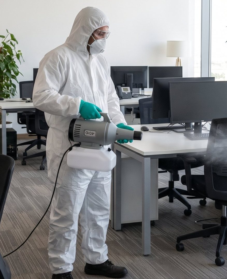 Disinfection with foggers