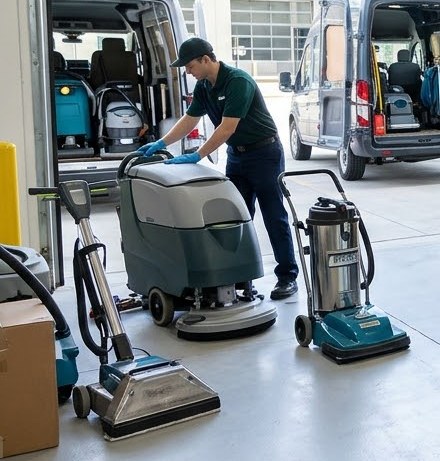 Professional cleaning & polishing machines